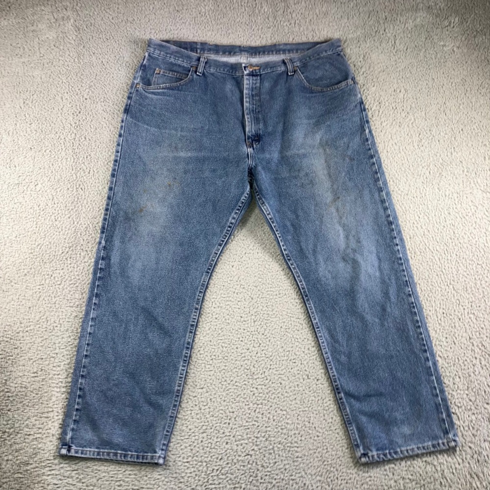 Vintage Wrangler Jeans‎ Men 42x30 Relaxed Straight Work Outdoor Grunge Fit 41x29